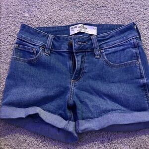 Hollister Women's Classic Blue Jean Shorts